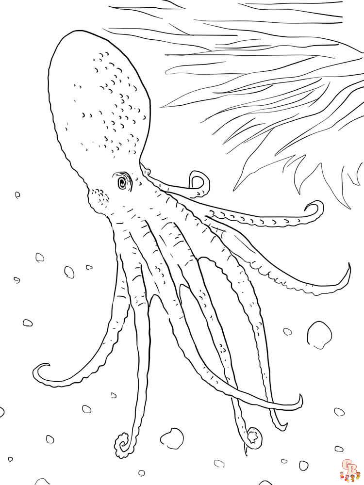 Octopus kleurplaten 18