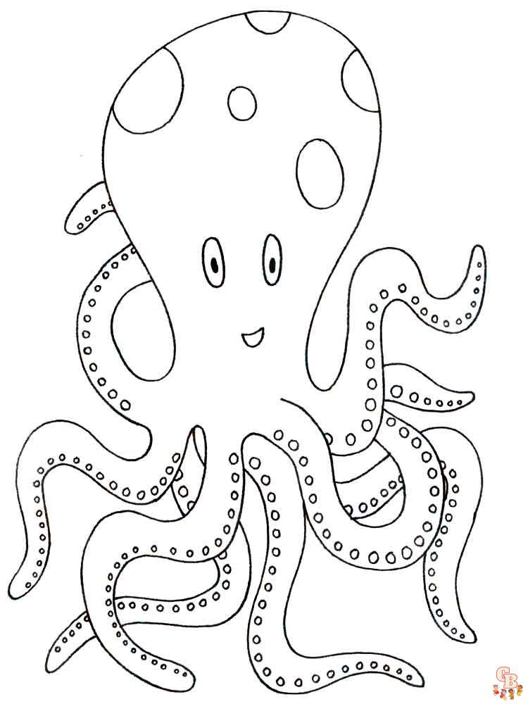Octopus kleurplaten 22