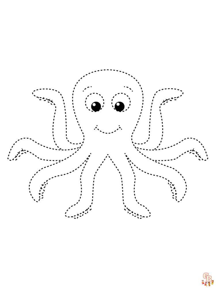 Octopus kleurplaten 30