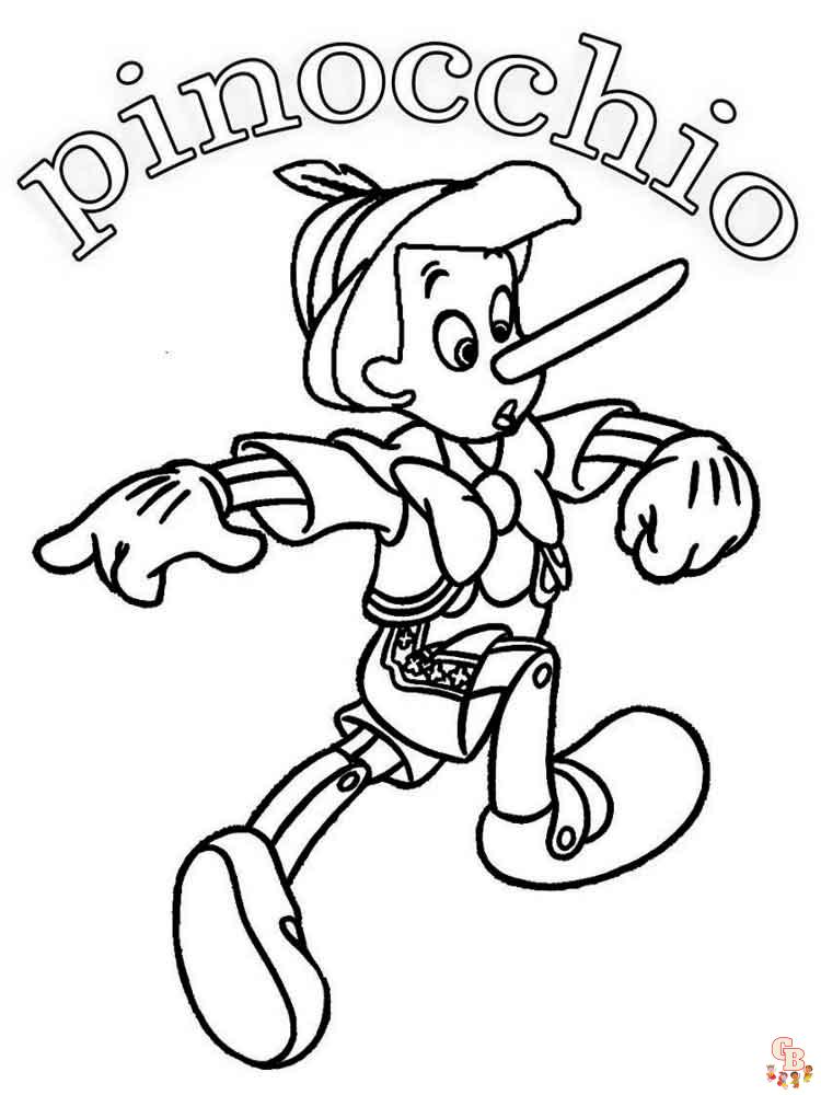Pinokkio kleurplaten 27
