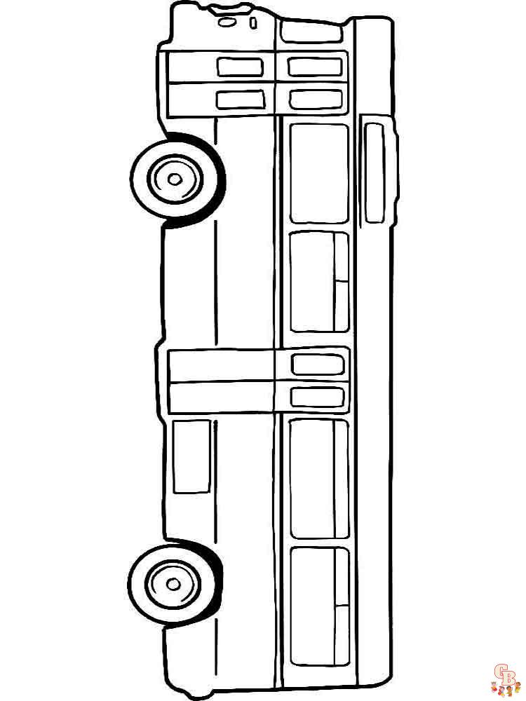 Bus Kleurplaat 21