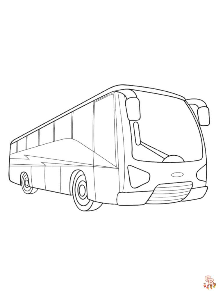 Bus Kleurplaat 32