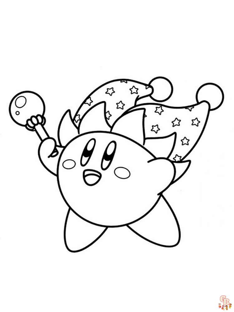 Kirby Kleurplaat 2