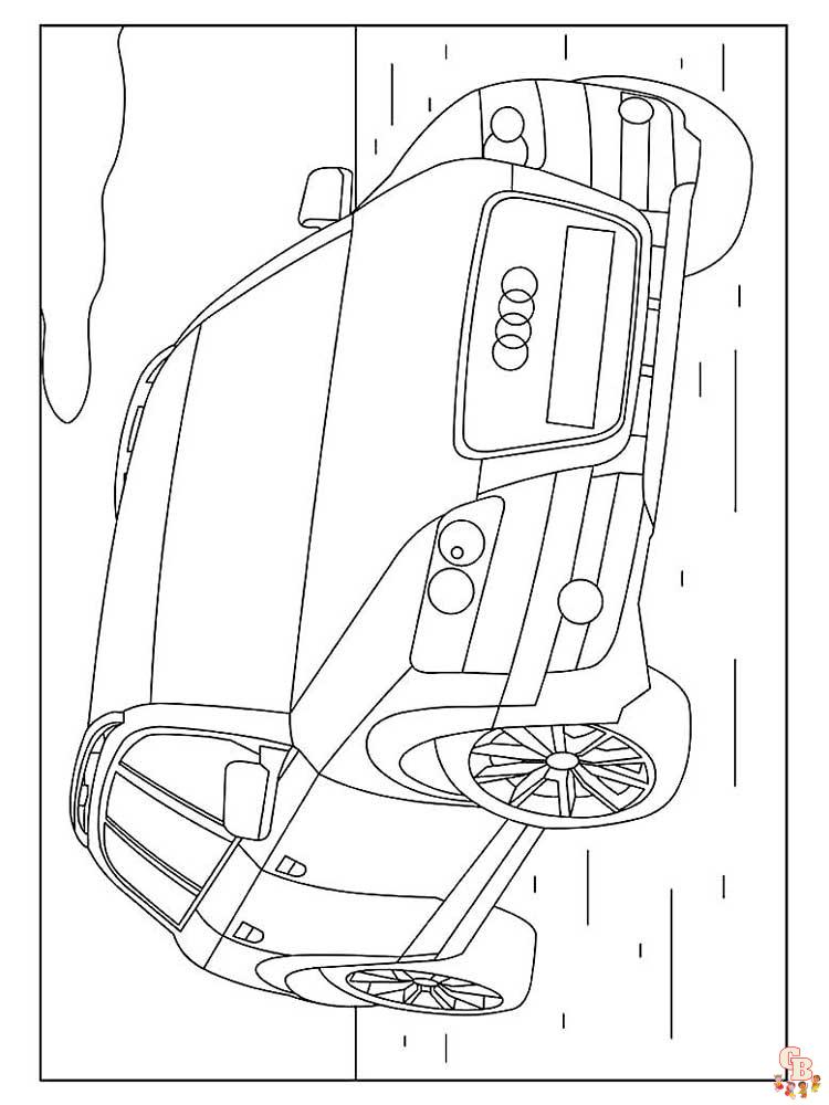 Audi Kleurplaat 26