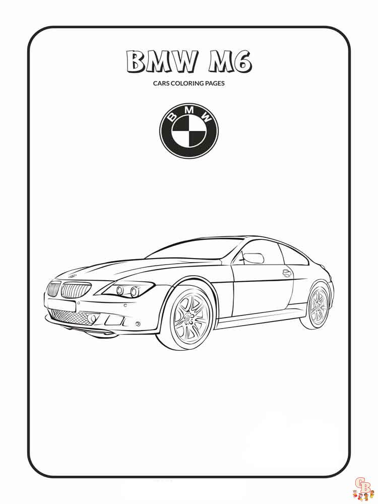 BMW Kleurplaat 15