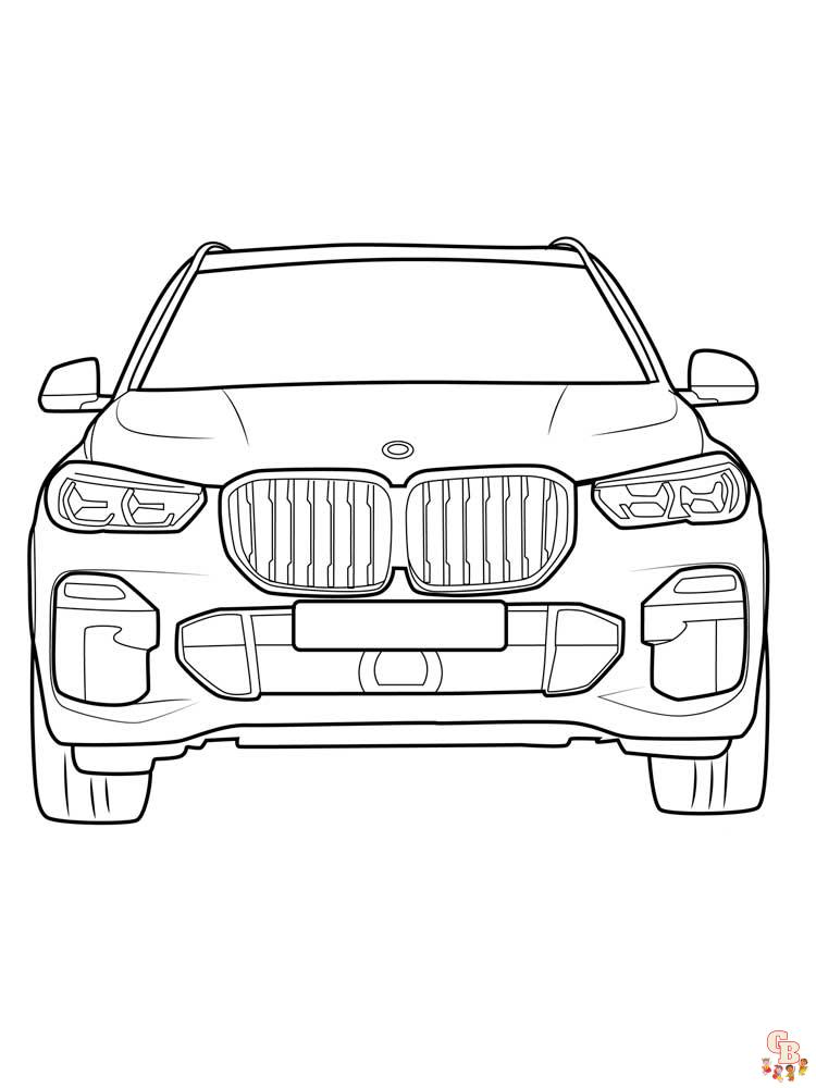BMW Kleurplaat 17