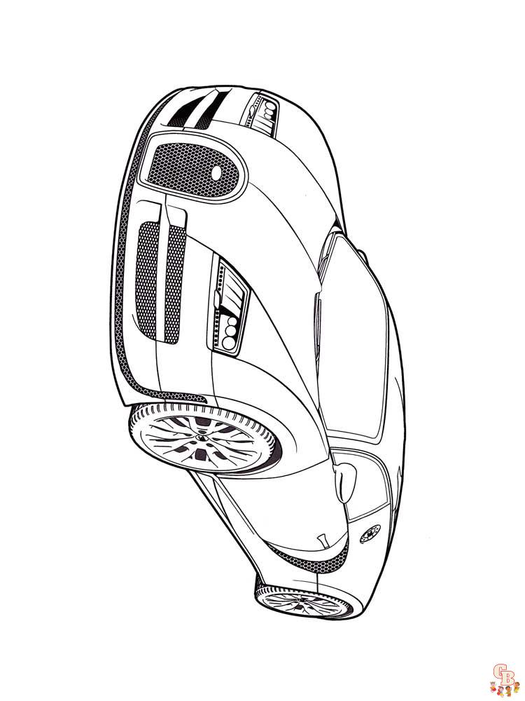Bugatti Kleurplaat 1