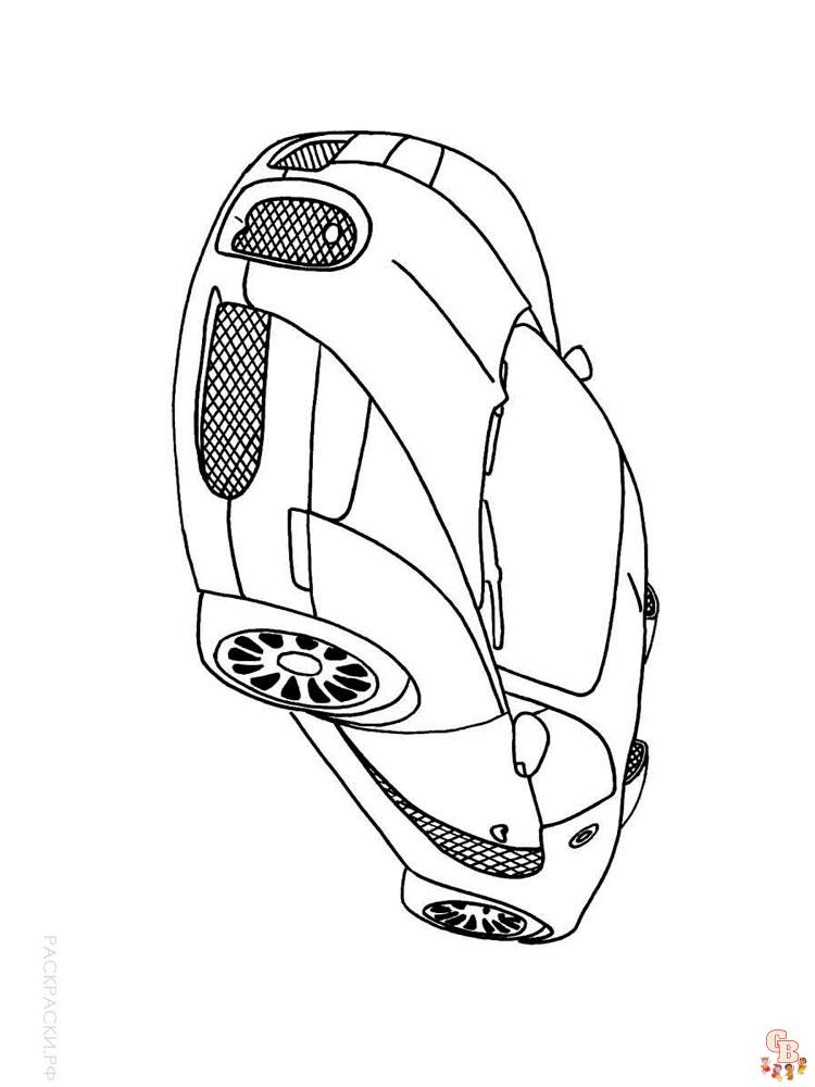 Bugatti Kleurplaat 11