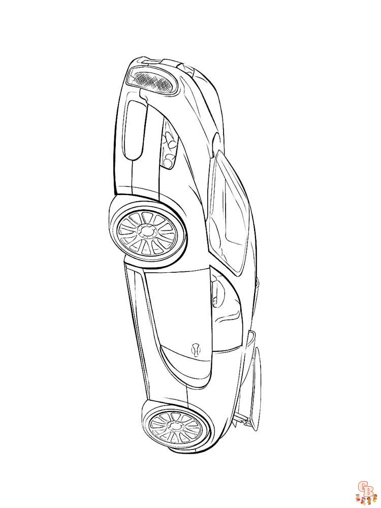 Bugatti Kleurplaat 3
