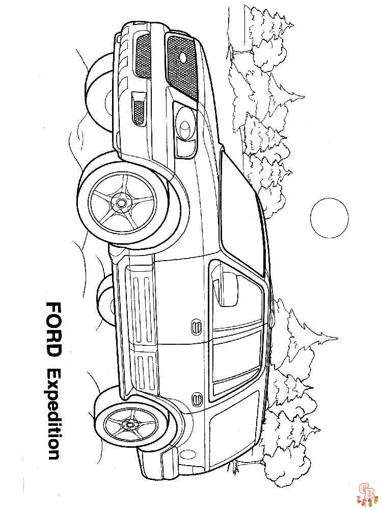Ford Kleurplaat 2