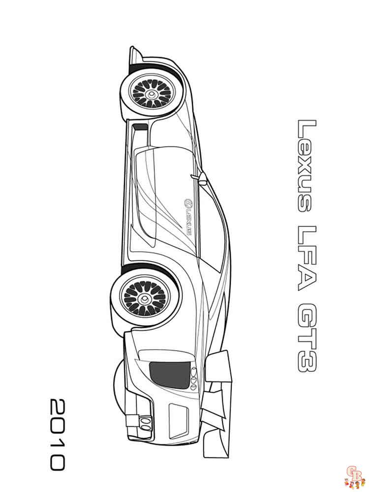 Lexus Kleurplaat 11
