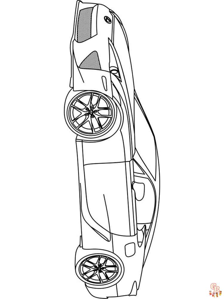 Lexus Kleurplaat 9
