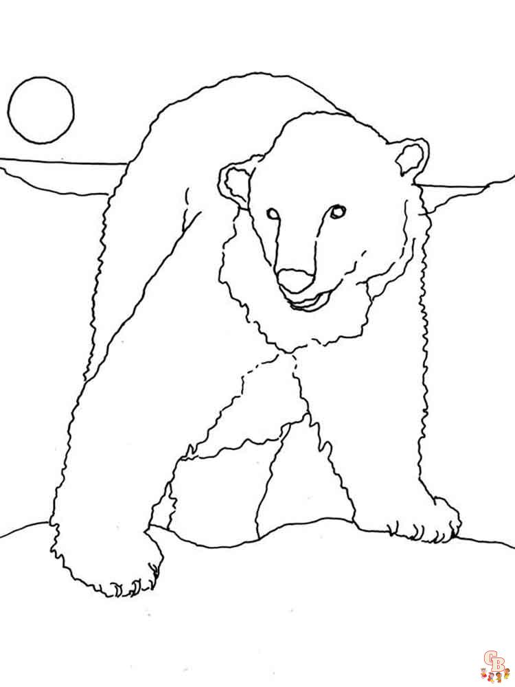 Ljsberen Kleurplaat 9