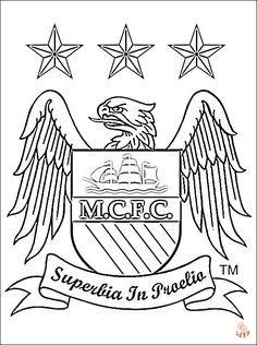 Manchester City Kleurplaat 1