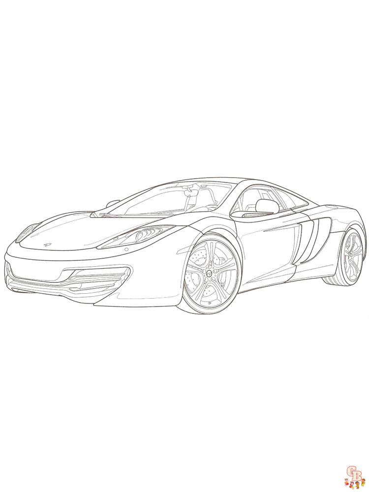 McLaren Kleurplaat 1