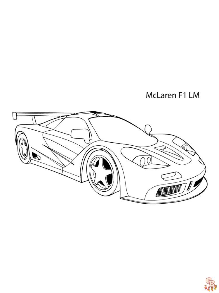 McLaren Kleurplaat 3
