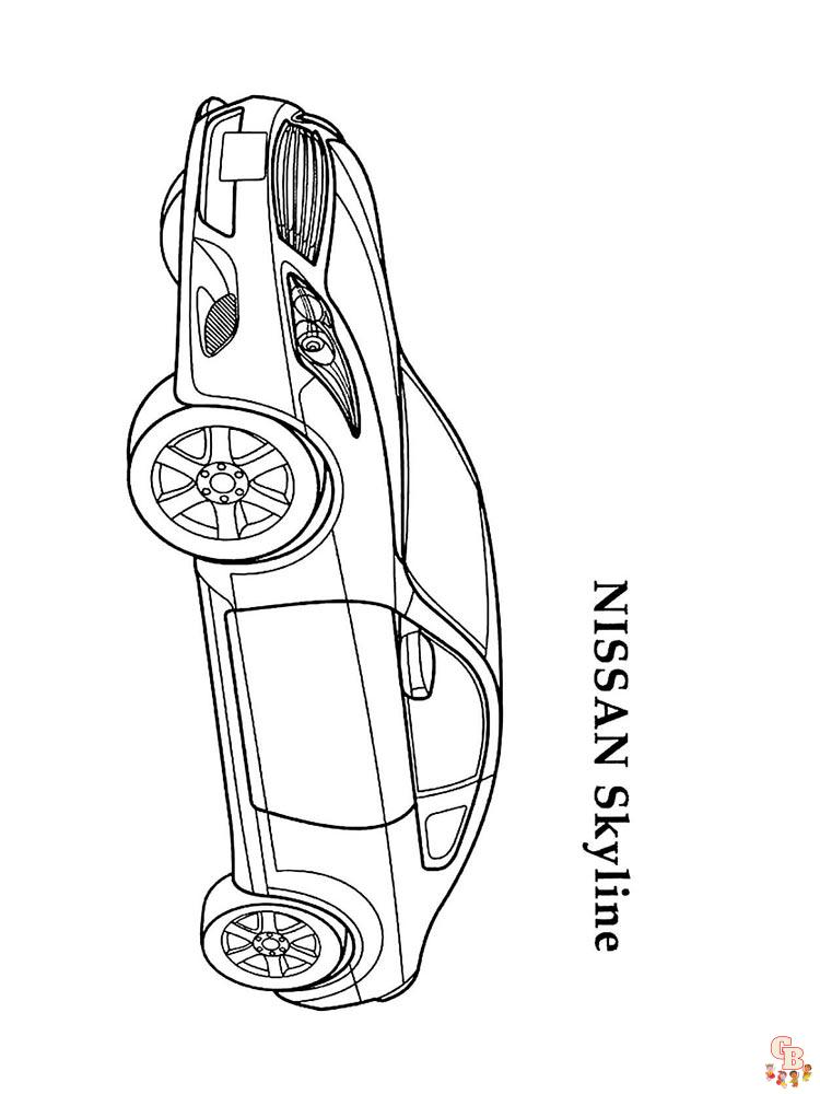 Nissan Kleurplaat 5