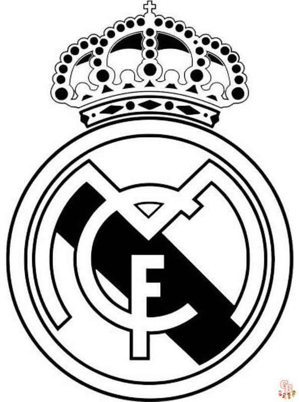 Real Madrid Kleurplaat 9
