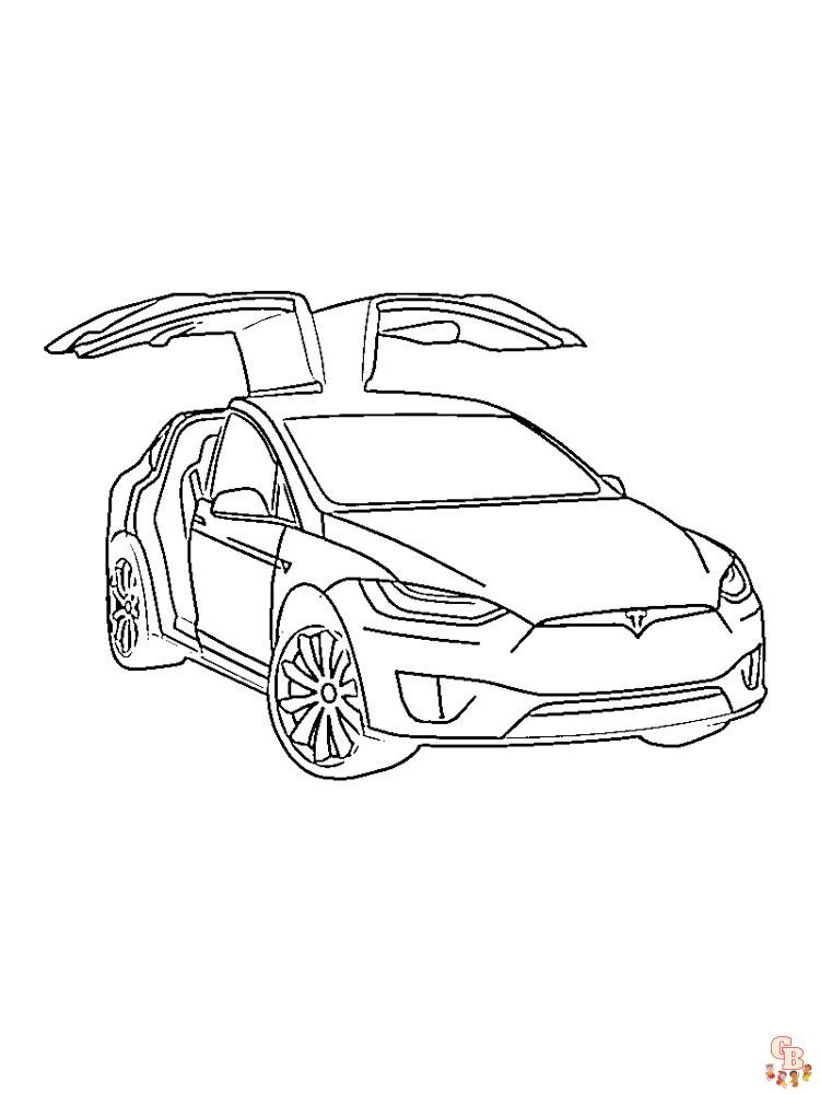 Tesla Kleurplaat 1
