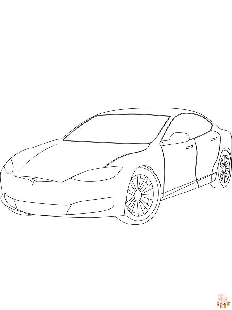 Tesla Kleurplaat 14