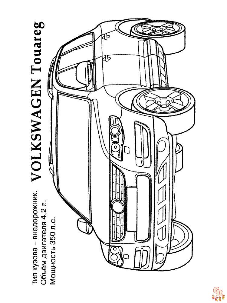 Volkswagen Kleurplaat 18