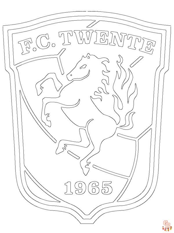 FC Twente Kleurplaat 2