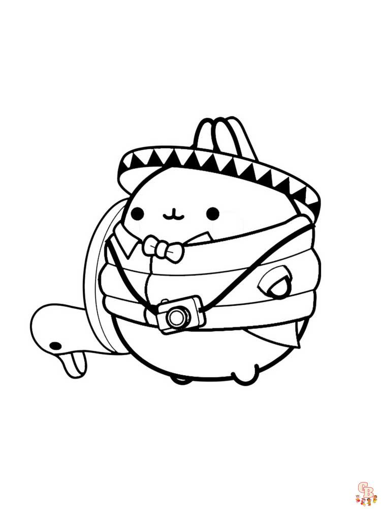 Pusheen Coloring Pages 15