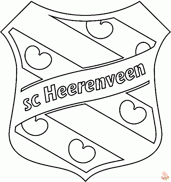 SC Heerenveen Kleurplaat 1