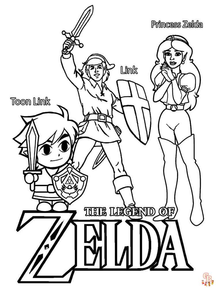 Zelda Kleurplaat 18
