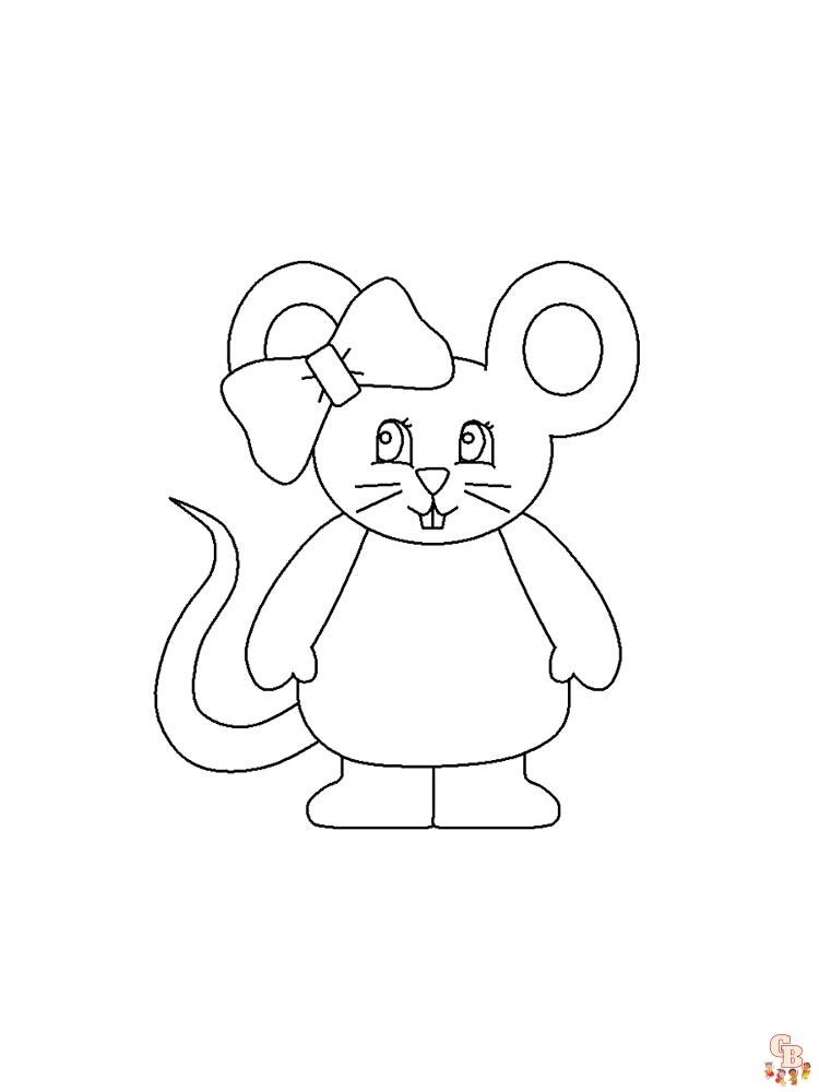 muis kleurplaten 31