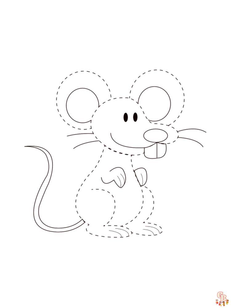 muis kleurplaten 39