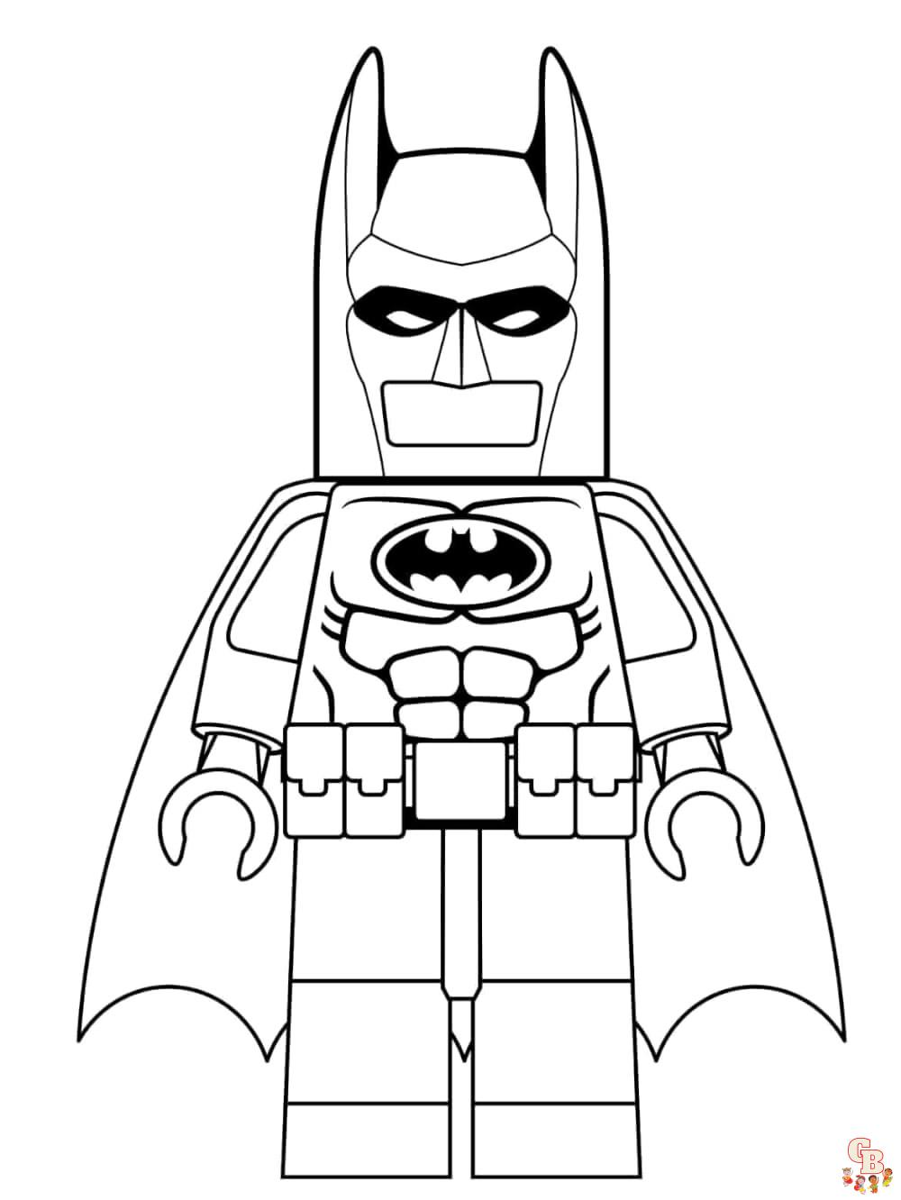 LEGO Batman Kleurplaat 15