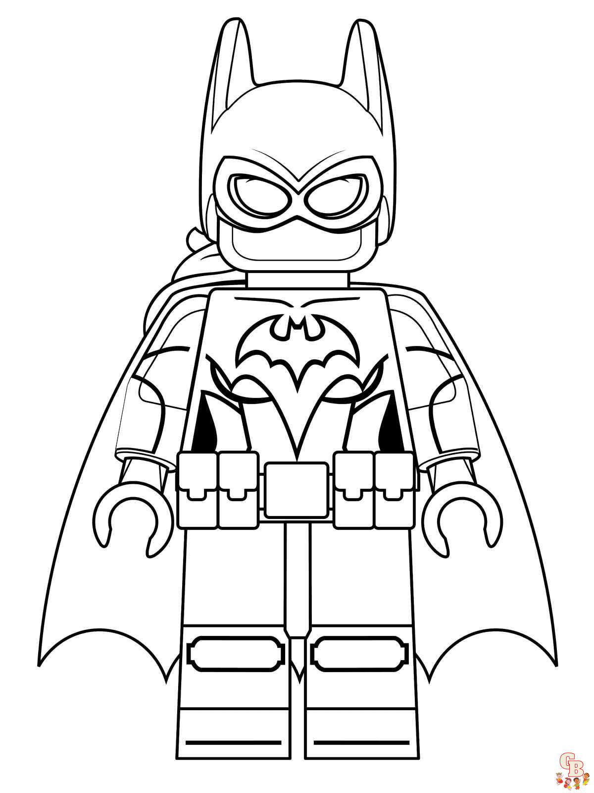 LEGO Batman Kleurplaat 16