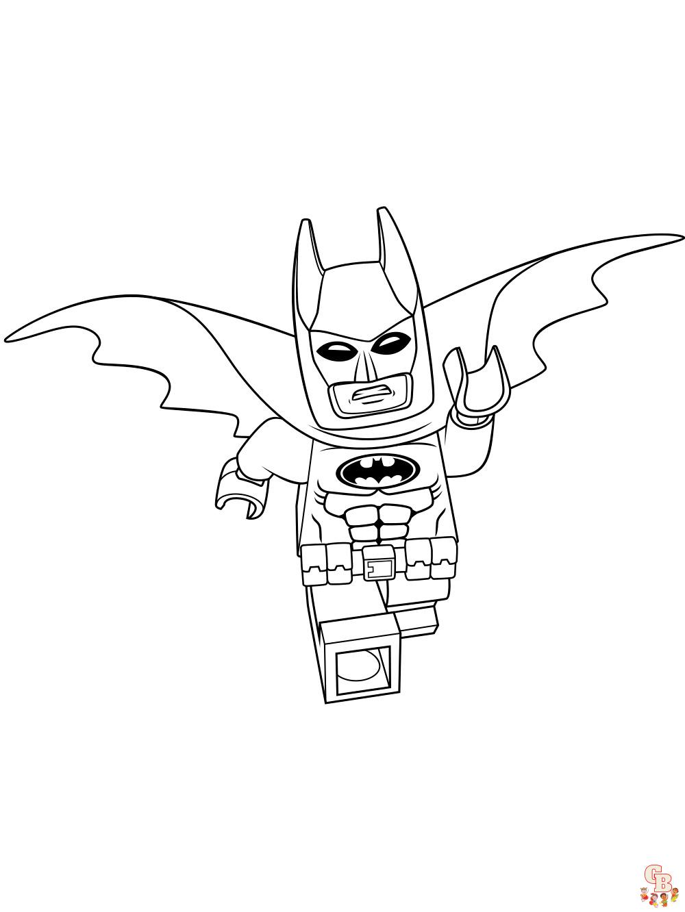 LEGO Batman Kleurplaat 17