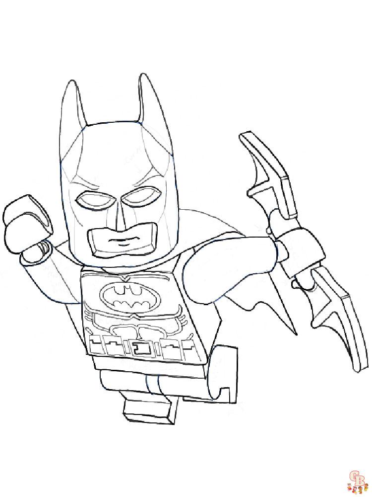 LEGO Batman Kleurplaat 23