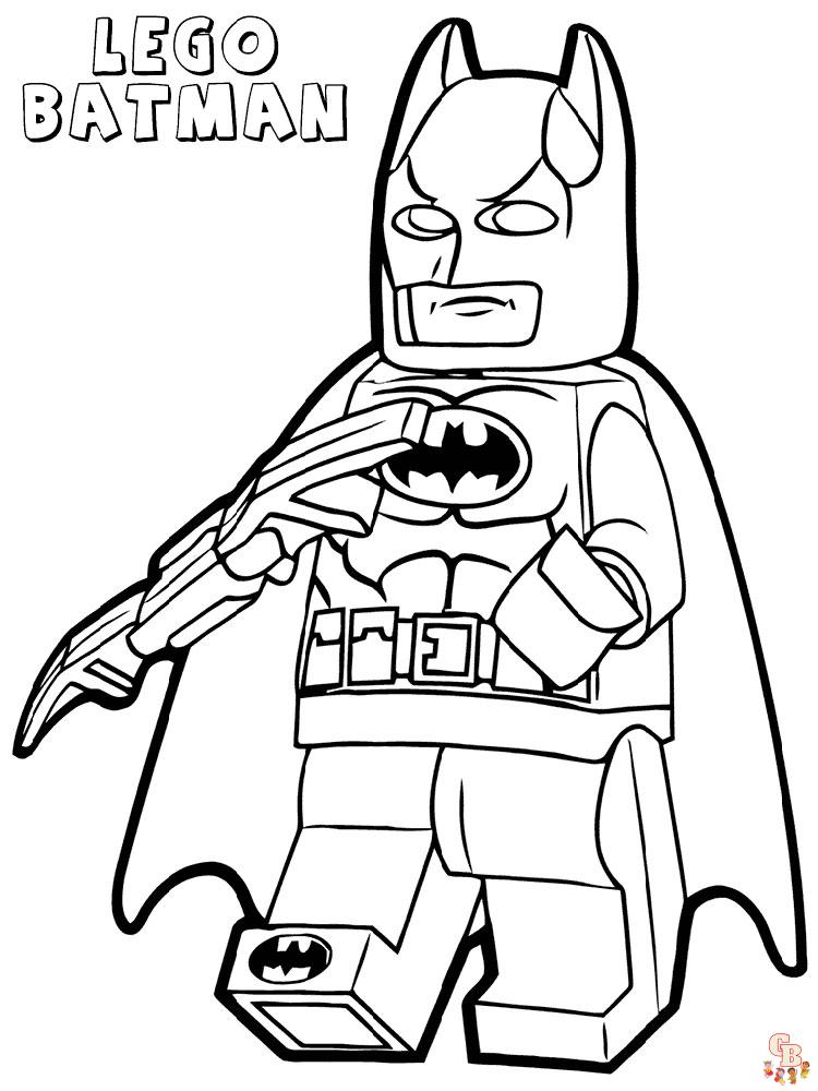 LEGO Batman Kleurplaat 25