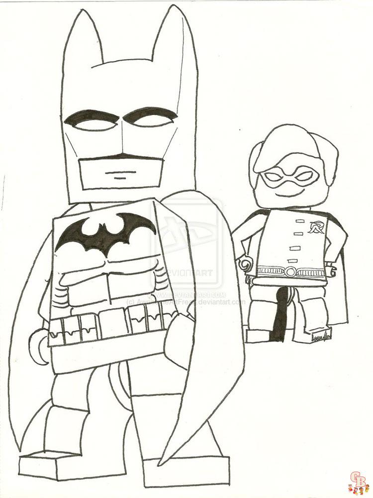 LEGO Batman Kleurplaat 28