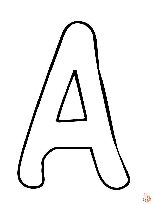 letter a 5