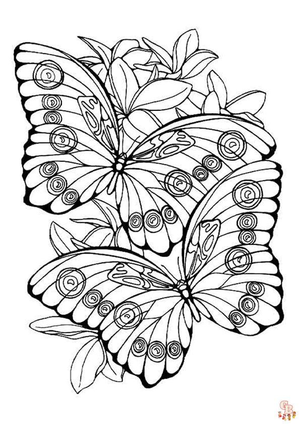 mandala vlinder 7