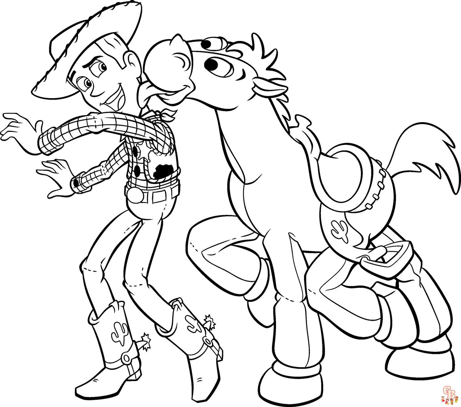 Coloring for kids toy story 93341
