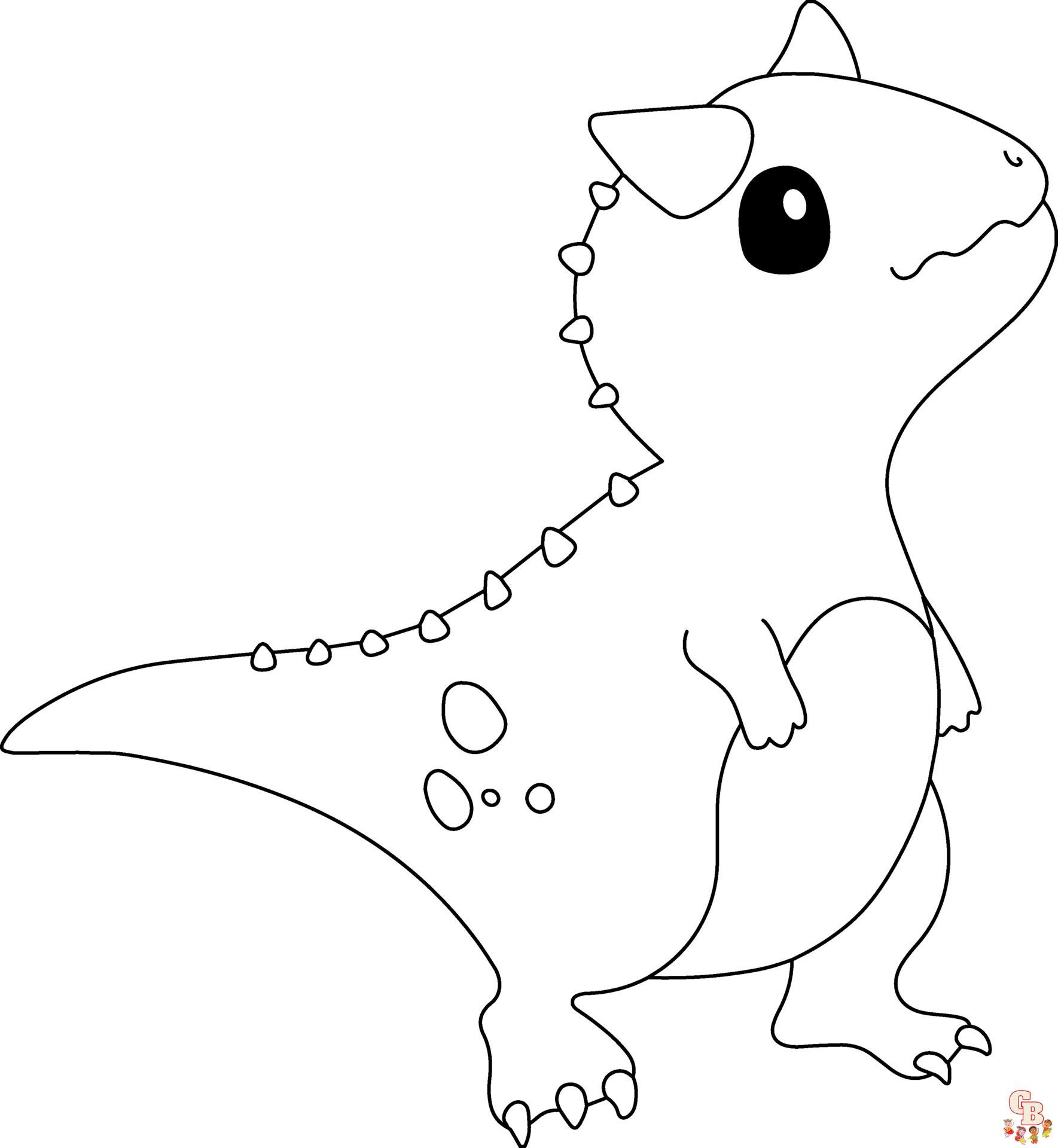 Giganotosaurus Kleurplaat 6