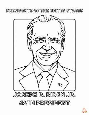 Joe Biden kleurplaten 1