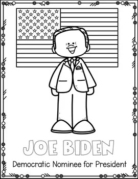 Joe Biden kleurplaten 3