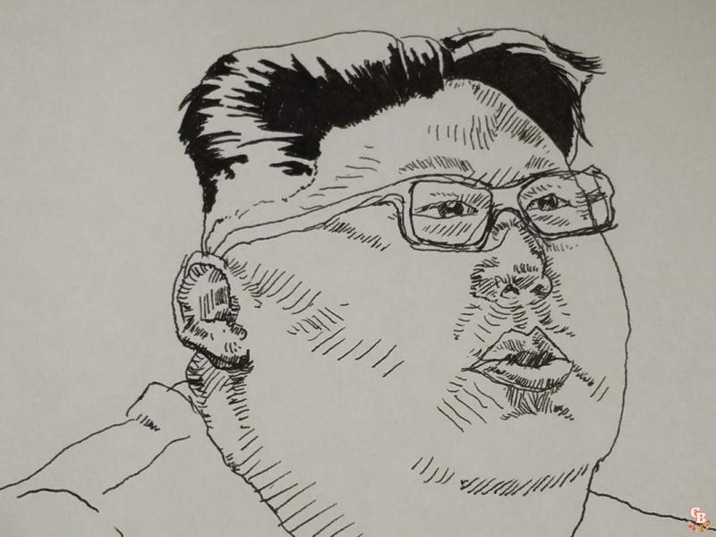 Kim Jong Un kleurplaten 10