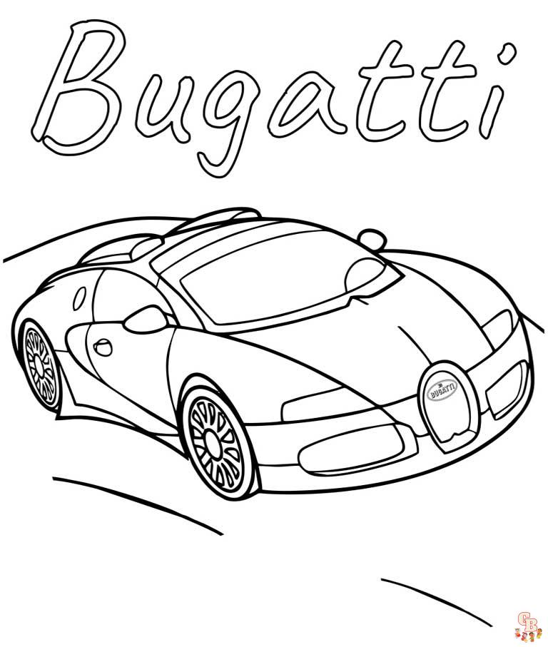 bugatti kleurplaat007