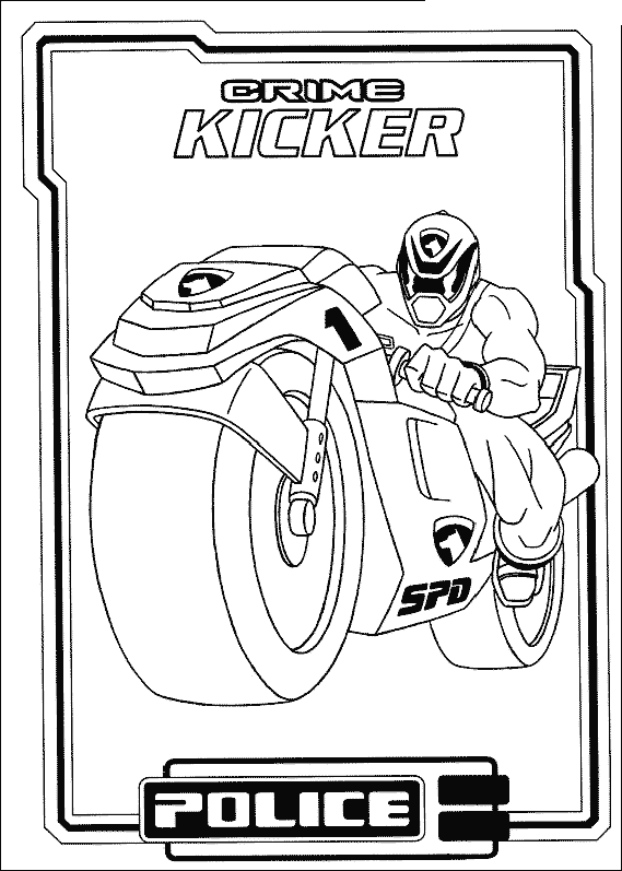 coloring pages for children power rangers 76618