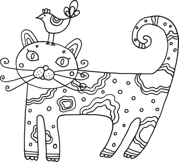 Kleurplaat kat Leuke, realistische en grappige kleurplaten voor kinderen en volwassenen