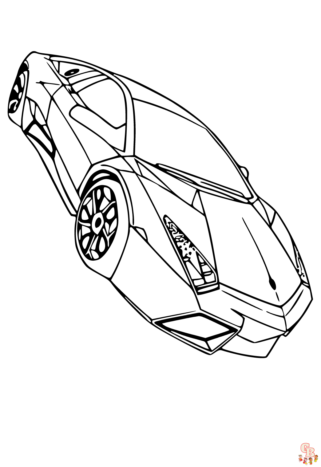 Lamborghini Kleurplaten Aventador, Huracán, Urus en meer!