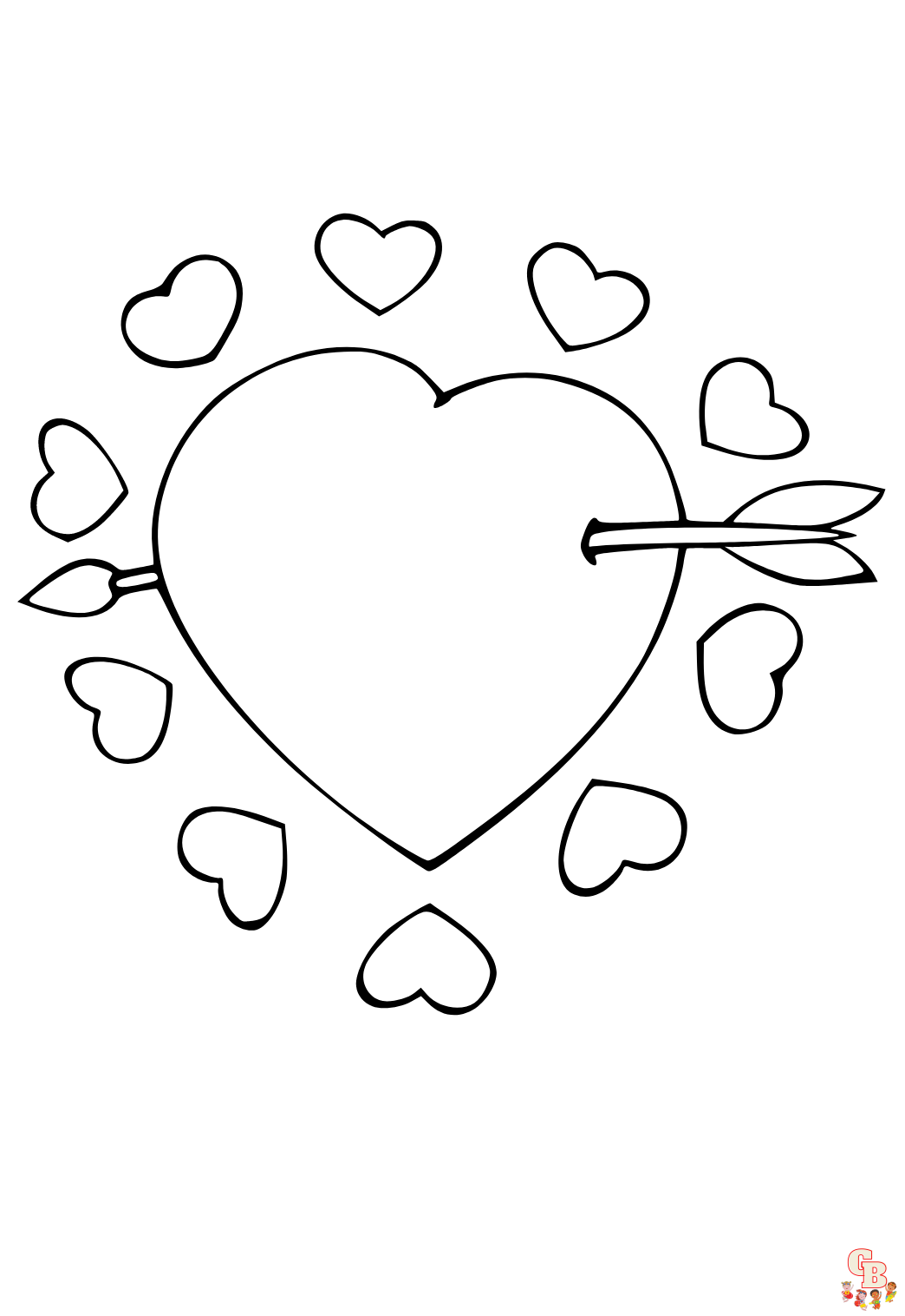 Kleurplaat liefde Gratis printbare kleurplaten van hartjes, liefdesbrieven, Valentijnsdag, koppels, trouwen, bloemen en harten en romantische dates