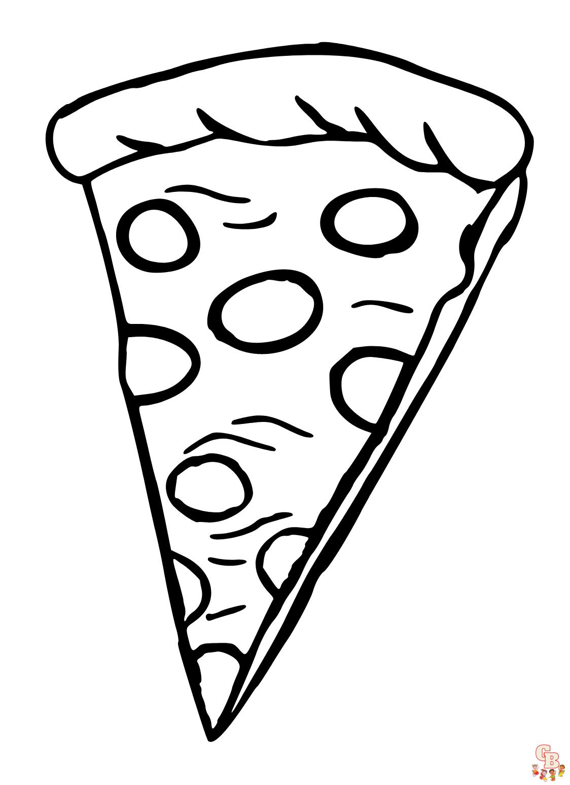 pizza kleurplaat005